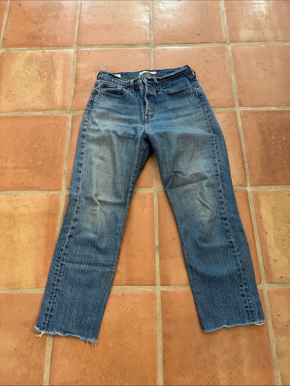 Levi’s Wedgie Straight Ankle Jeans W27 x 26